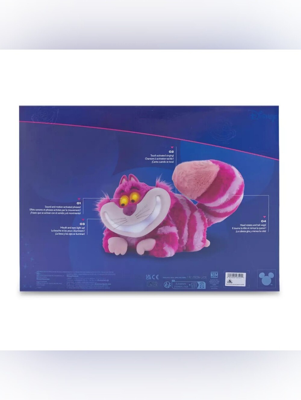Cheshire Cat Sound and Motion Interactive Figure – Alice in Wonderland 75th...